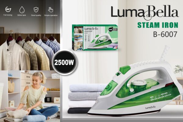 مكواه ملابس بخار لوما بيلا
B-6007