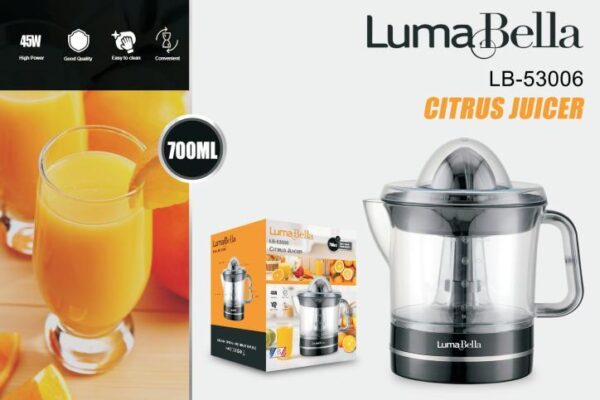 عصارة برتقال 700 ملي 45 وات لوما بيلاLB-53006